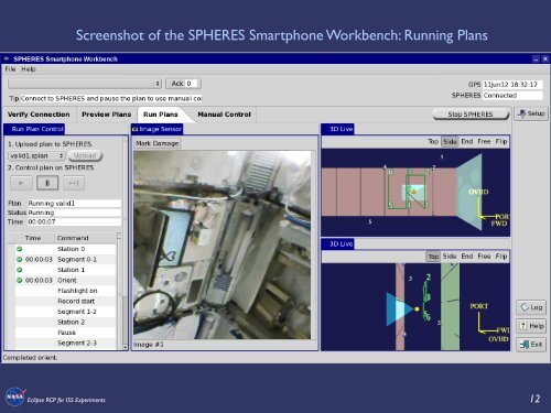 NASA uses Eclipse RCP applications for experiments on the ...