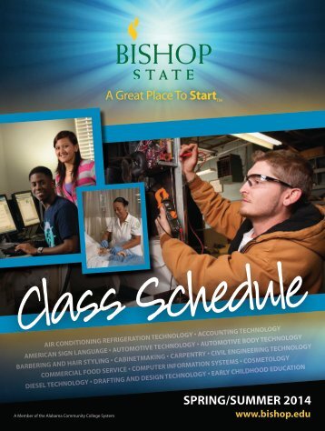 2014 Summer Class Schedule (PDF) - Bishop State Community ...