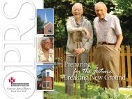 for the Future … - Ohio Presbyterian Retirement Services