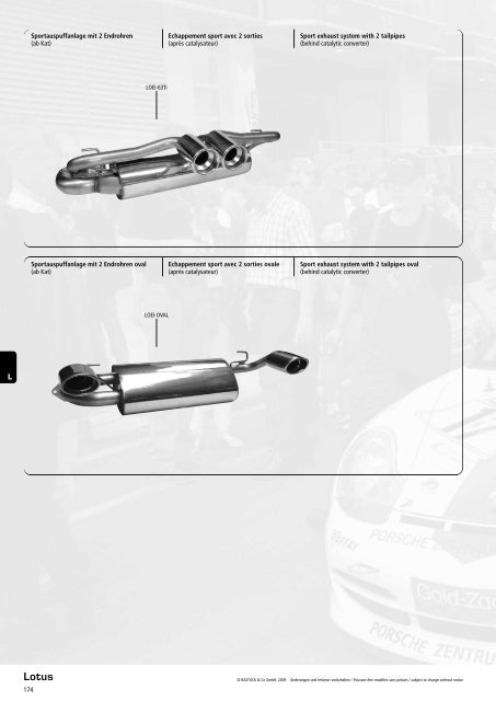 Sportauspuffanlage mit 2 Endrohren - KERSCHER TUNING