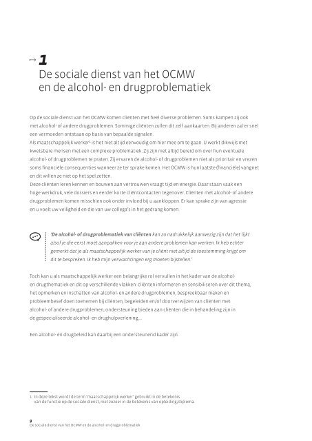 Een alcohol- en drugbeleid op de sociale dienst van het ... - Vad.be