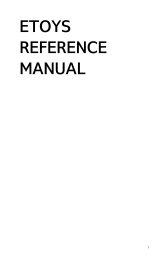 ETOYS REFERENCE MANUAL - FLOSS Manuals