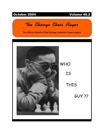 October 2004 - Chicago Industrial Chess League