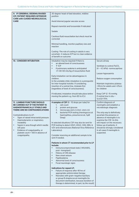 Guidelines for the Early Clinical and Public Health Management of ...