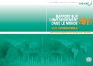 Rapport sur l'investissement dans le monde 2011 - unctad