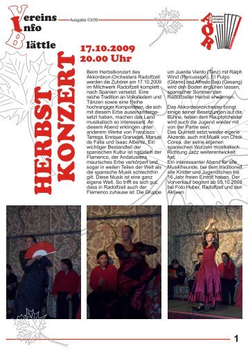 Ausgabe 03/2009 - Akkordeon Orchester Radolfzell