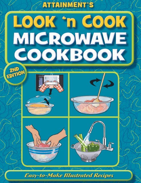 Look 'n Cook Microwave Cookbook - Attainment Company