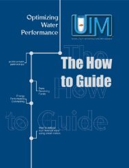 Water Utility Infrastructure Management