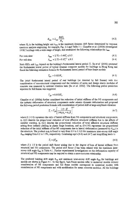 Earthquake Engineering Research - HKU Libraries - The University ...