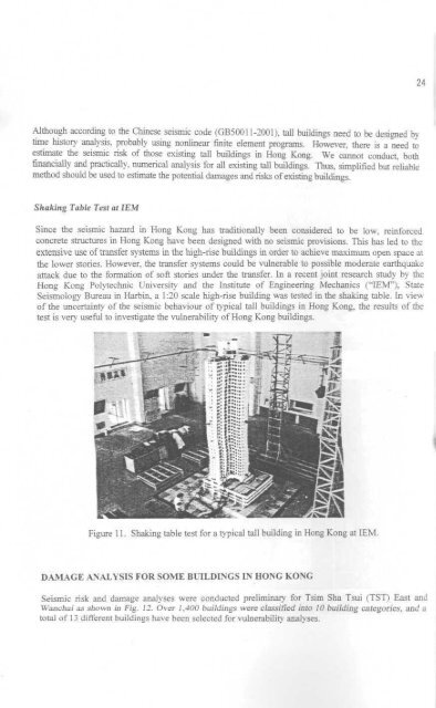 Earthquake Engineering Research - HKU Libraries - The University ...