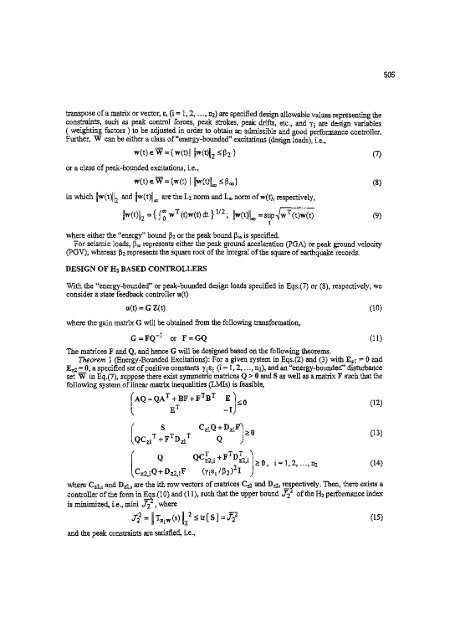 Earthquake Engineering Research - HKU Libraries - The University ...