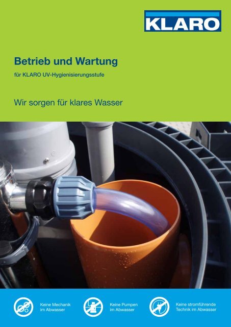 Betrieb und Wartung - KLARO GmbH