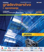 izbor iz kataloga GraÄevinarstvo 2008 *.pdf - Infonet Group