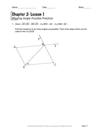 Missing Angle Puzzle 2