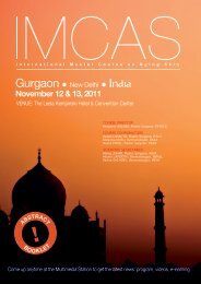 November 12 & 13, 2011 - IMCAS