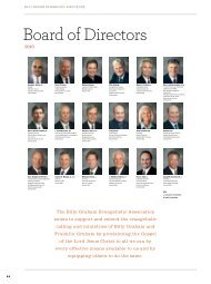 Board of Directors - Billy Graham Evangelistic Association