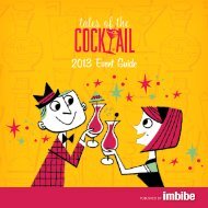 2013 Event Guide - Tales of the Cocktail