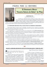 El Seminario Menor âNuestra SeÃ±ora de BelÃ©nâ de Pilas