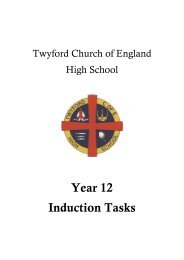 here - Twyford C of E High School