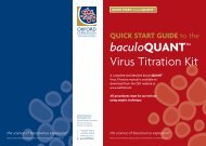 Quick Start Guide - BioNovus Life Sciences