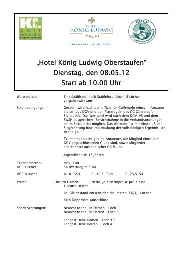 Hotel König Ludwig Oberstaufen - Golfclub-Oberstaufen-Steibis