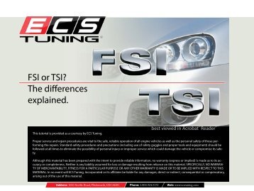 FSI vs. TSI explained