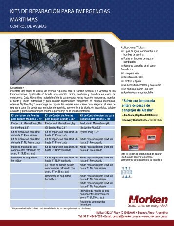 Marine Datasheet (Rev 1 -3.17.11) Espanol1