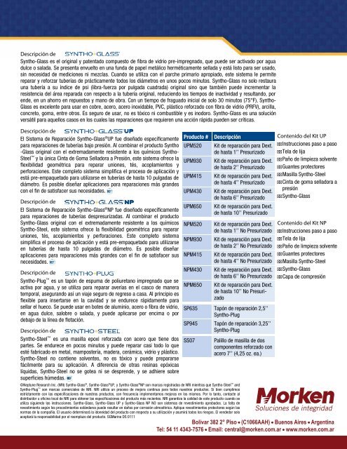 Marine Datasheet (Rev 1 -3.17.11) Espanol1