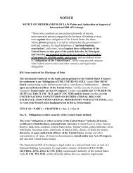 NOTICE OF MEMORANDUM OF LAW-Points and ... - My Private Audio