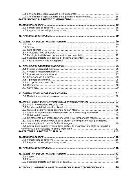 Report annuale 2008 Regione Emilia - RIPO - Cineca