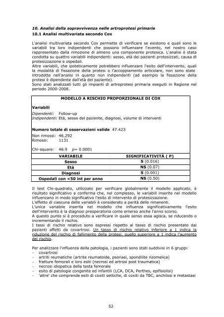 Report annuale 2008 Regione Emilia - RIPO - Cineca