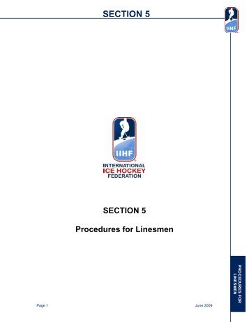 SECTION 5 - IIHCE  en > in English > Hockey Centre