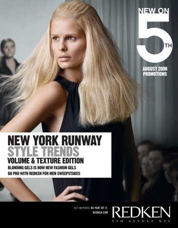 NEW YORK RUNWAY STYLE TRENDS - Redken Professional