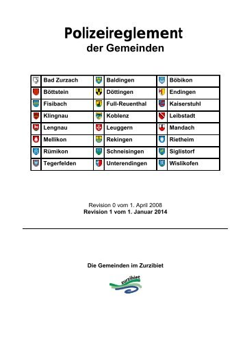 Polizeireglement [PDF, 963 KB] - Gemeinde Rietheim