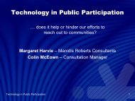 Technology in Public Participation - International Association for ...