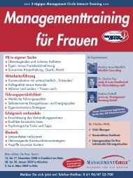 Managementtraining für Frauen - Grow.up. Managementberatung ...