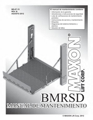 PrecauciÃ³n - Maxon