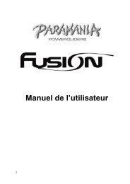 Manuel fusion franÃ§ais - Paramania