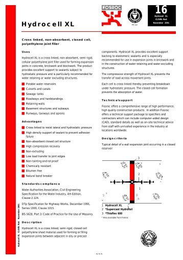 Hydrocell XL - Arcon Supplies