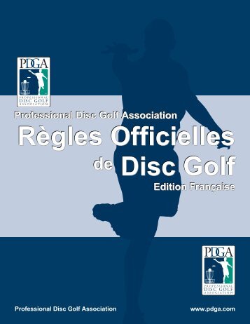 Règles Officielles de Disc Golf - Professional Disc Golf Association