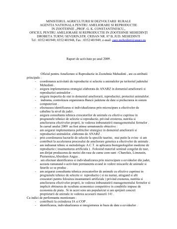 ministerul agriculturii si dezvoltarii rurale agentia nationala ... - anarz