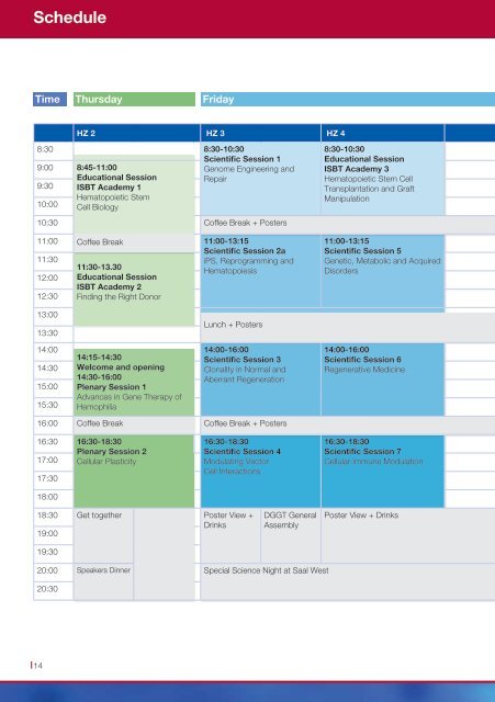 Program Perspectives in Cell- and Gene-Based Medicines - DGTI