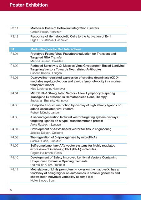 Program Perspectives in Cell- and Gene-Based Medicines - DGTI