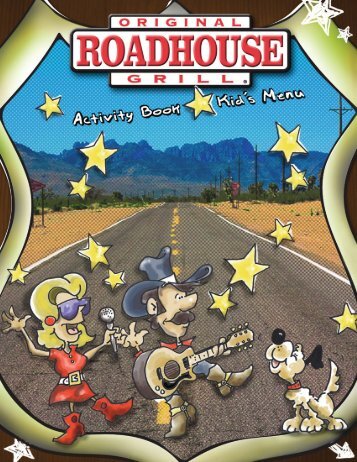View or Download - Kids Menu PDF - Original Roadhouse Grill!