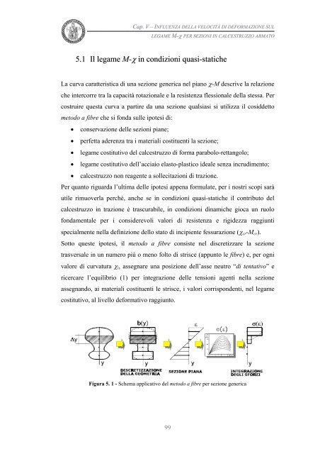 Influenza dello strain-rate sul comportamento meccanico dei ...