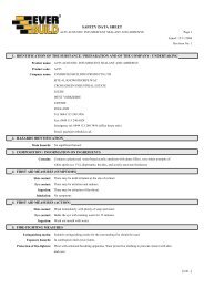 MSDS Data - EverBuild