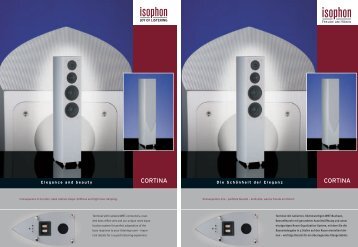 Katalog (pdf) - Isophon