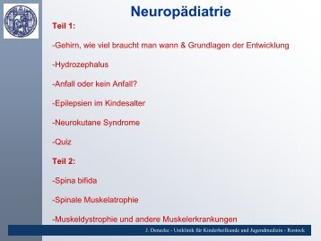 Handout Neuropädiatrie I