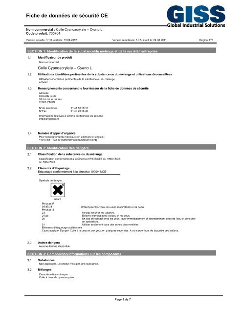 FDS 735764 - CYANO L