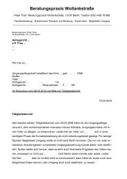 Beratungspraxis WollankstraÃe - System Familie